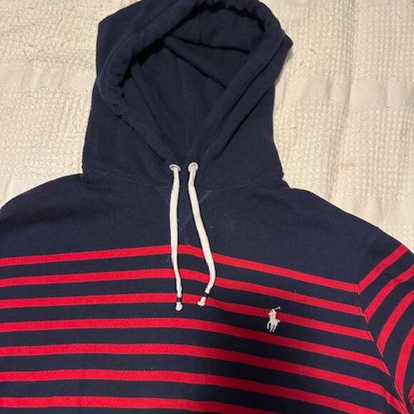 Polo Ralph Lauren Red & Blue Hoody - Picture 2 of 6